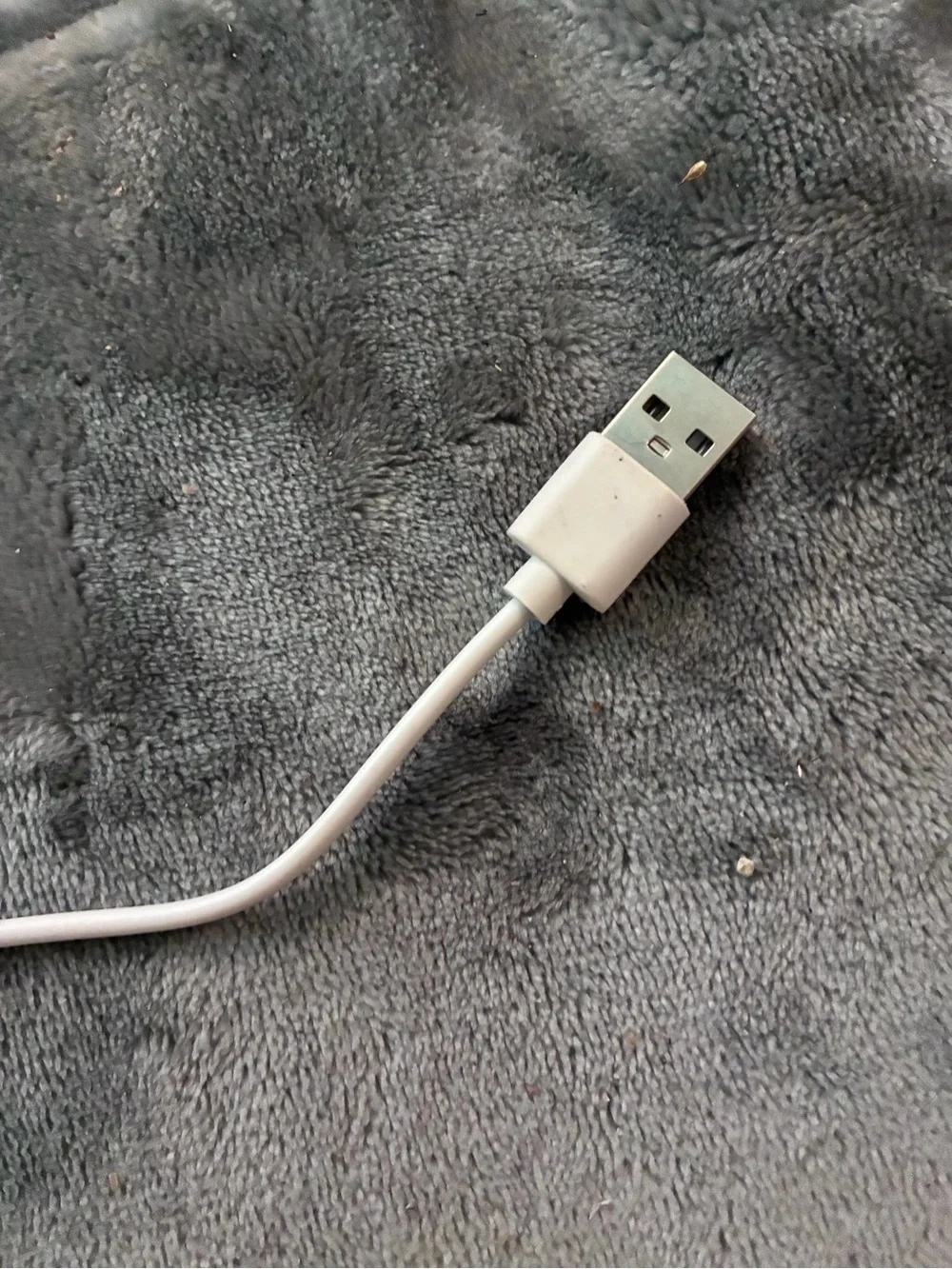 White Micro USB Charging Cable - Universal Cell Phone Accessory